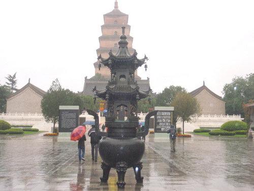 Xian Buddhist Temple Tower.